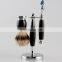 Traditional 5 Blades Shaver Razor Set Black Ebony Wood Men Double Edged Personal Care &gift Gift Customized Classical