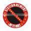 Direct manufacture 600 * 600mm solar traffic warning sign board