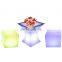cube light 16 colors rechargeable led chair counter stool led counter stool coffee shop chair cube