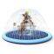Top Ranking Indoor Thicken Cooling Splash PVC Plastic Pet Sprinkler Foldable Water Portable Dog Pool
