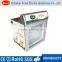 Commercial tabletop display freezer for ice cream