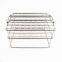 Customized Rectangle 304 Stainless Steel Wire Mesh Basket For Storage