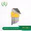 L Shape Imperial Hex Key Set Extra Long Metric Ball Point Hex Allen Key L-Keys Wrenches Allan Alan