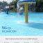 Outdoor Children's Water Park Amusement Fountain Curtain Message Water Mushroom for  Swimming Pool