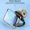 foldable wireless charger 15w fast charging wireless charger speaker Fast Charging Strong Magnetic 3 in 1 Wireless Charger