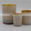 popular frosted glass candle jars party favors / glass votive holders wedding decorations