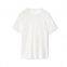 2025 spring new fashion simple standard version versatile round-neck linen T-shirt