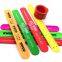 Customer Favorite User-friendly Custom LOGO Silicone Slap Wristband Children Toys Flexible Event Silicone Snap Bracelet