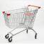 High Quality Zinc Plated Shopping European 150L Supermarket Trolley