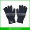 Handsfree call Talking & Touch Screen Knit Braided Gloves With Conductive Fingertips For Smartphone