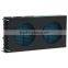 air-cooled condenser for refrigerator with hydrophilic fins
