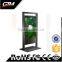 55 INCH usb port update and hanging systemwall mount acrylic lcd advertising player with usb port update and hanging syste