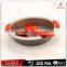 Non-slip Silicone Handle Bbq Roasting Pan Dish