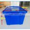 Shipping packing heavy duty large storage plastic moving crate sale