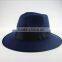 Large Brim Ribbon Fixed Man Women Stage Performance Fedora Jaz Hat
