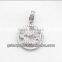 2013 Hot Item 925 Sterling Silver Micro Pave Cubic Zirconia Jewelry Set
