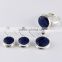 Beautiful !! Blue Sapphire 925 Sterling Silver Jewelry Set, Silver Jewelry, Silver Jewelry Wholesale