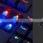 USB 7 colors colorful LED Ergonomic Backlight mechanical professional Gaming kailh key switch keyboard