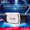 HOTSALE new design clear lens 100% vision virtual reality vr box 3d glasses headset,3d vr glasses for video games