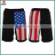 MMA short with Flag USA Front Back
