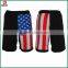 MMA Short With Flag USA Front Back