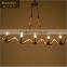 Contemporary chandelier lamp fixtures metal pendant light fixture