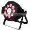 ktv stage lighting 100w cob 9pcs 10w 4in1 led par light 64