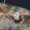 Best-Selling Woman Red String Bracelets Exquisite Crystals Bead Jewelry Bangle