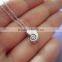 Silver River Snail Ariel Voice Necklace Little Mermaid Shell Necklace