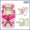 [GGIT] Hot Selling OEM Light Oil Pasting Pattern with Diamond Silicon and PU Leather Universal Phone Case