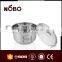 NOBO Double bottom cooking pot with high quality