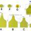 Livestock feedlot Cow identity Ear Tags WJ405BF