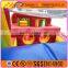 Crazy jumping sport for rental inflatable assault obstacle game