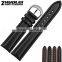 Applying customer's logo genuine leather high quality Back Brown leather bracelet wholesale 18MM 20MM 10pcs