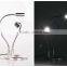 2015 New product promotional flexible gooseneck LED two-burner Light/The double spotlight led lamp