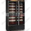 humidity control wine cooler/Hign quality 250 bottles fan & direct cooling wine refrigerator