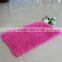 Anti slip base Polyester room mat