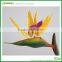 PVC plastic artificial flowers bird of paradise