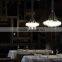 Clear Globe Bulbs Suspension Lights Chandelier with 19 Heads for Projects