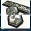 custom round 3d pvc badge rubber badge