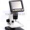 5M 1000X Desktop digital microscope with 3.5'' LCD screen portable microscope China factory