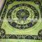 lizards printed round mandala tapestry