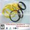 Rubber gasket for concrete pump pipe fitting