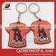 3D Soft PVC Polo Shirt Keychain