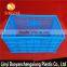 1035x678x540mm plastic vegetable basket for transportation with wheels
