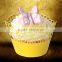 Elegant Different Color Decorative Party Decorations Cupcake Wrappers
