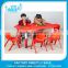 Child study table and chair nursery or preschool furniture