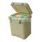 outdoor portable ice cooler with wheels/portable fridge/portable cooler