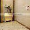 China nano brown tile, polished porcelain half body floor tile 600x600