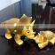 OEM rubber animal toy of dinosaurs